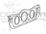 Engine Mount Carrier. Porsche 996 Turbo 2000-05 - 99637501301, 99637501300