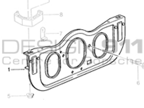 Engine Mount Carrier. Porsche 996 Turbo 2000-05 - 99637501301, 99637501300