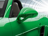 Rétroviseur extérieur SportDesign avec base de miroir en forme de V. Porsche 981 Boxster / 981C Cayman 2013>> LHD - 98104480104, 98104480105
