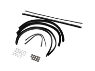 Set interno ed esterno raschietto per finestrino Porsche 911 / 964 COUPE - 91153193102, 91153193202, 90153193520, 90153193620, 91153195101, 91153130900, 99959132601, 90153193320