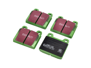 EBC GREEN Remblokken Voor. Porsche 911 S 69-71 - 91135195007, 91135295009