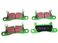 Plaquettes de frein arrière EBC GREEN. Porsche 958 Cayenne - PAA352451A, 7P0698451, 95835293900 - DP62098