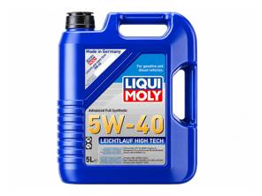 Aceite de motor LIQUI MOLY Leichtlauf High Tech 5W-40 - 1 litro / 5 litros - 2325, 2326