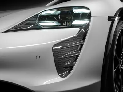 TechArt Air Curtain Sport. Porsche 9J1.1 Taycan mit SportDesign bis MJ 2023 - 09J.121.171.009, 9J.121.171.001, 9J.121.171.002, 9J.121.171.003 - 09J.121.171.009