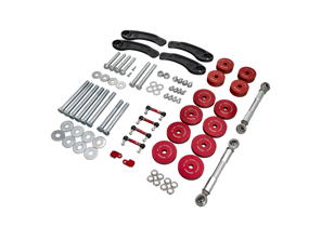 Liftkit afstandsset voor luchtvering 2 inch. Porsche 955 Cayenne / 957 Cayenne - 95534306900, 95534301800, 95533301530, 95534301810 - EWOCTQLK14