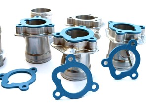 Air intake manifold 964/993 to GT3, billet aluminium with manifold gaskets. Porsche 964 / 993 - 96411071101, 99311071250