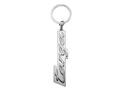 Porsche sleutelhanger met Targa-opschrift, zilver. - WAP0500340STAR