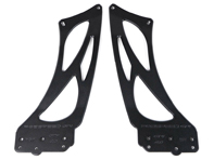 Monoblock vleugelverhogers. Porsche 981/718 Cayman GT4 2015 >> - 9GT827465D, 9GT827466D, 98151268180, 98151268280, 98151268181, 98151268281