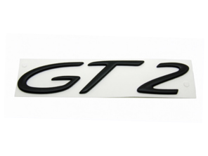 GT2 - Badge. Porsche 996 - 9965592379170C, 996.559.237.91.70C, 99655923791