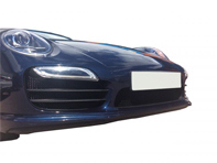 Juego de parrillas de acero inoxidable para parachoques delantero ZunSport. Porsche 991.1 Turbo (sin sensores de aparcamiento) - ZPR71118, ZPR71118B, ZPR71118, ZPR71118B