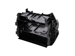 Bracket for front center console in Satin Black. Porsche 986 Boxster / 996 - 9965521150201C