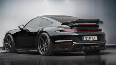 Heckspoiler. Porsche 992 Turbo / Turbo S - P992.20.3020, 992827939E, 992827939EG2X, 992827939C, 992827939CG2X