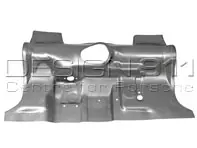 Sección del área del pedal delantero sin soportes. Porsche 911 - P218A, 91150280000