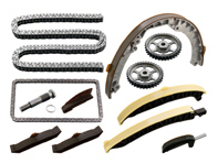 Kit de cadena de distribución del motor para árbol de levas y bomba de aceite. Porsche 955 Cayena - 94810516902, 94810725200, 94810506802, 94810506502, 94810518002, 94810516602, 94810502302, 94810518101, 94810725101, 94810702501, 94810223102, 90011116, 171515, 94810506821