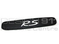 Insignia del estante trasero para paquetes. Porsche 997 GT3 RS
