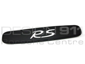 Rear Parcel Shelf Badge. Porsche 997 GT3 RS