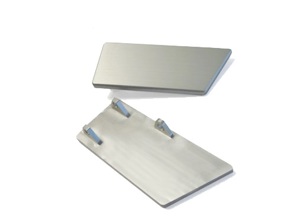 Rennline aluminium binnendeurkrukset. VLAK. Porsche 993 - DH02