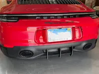 Rear Bumper Diffuser Fins. Porsche 992.1 Sport Design / GTS / Aero Kit - 992.1REARDIFFUSERFINS