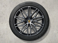 22" Cayenne RS Spyder Design lichtmetalen velgen en zomerbanden Origineel Porsche - 9Y0044643U