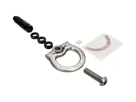 Rennline Folding Tow Hook. Porsche 911/964/993/996/997/Boxster/Cayman/944T/968 - E13.08, E1308
