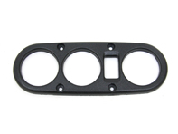 Sitzschalterblende in Satinschwarz. Porsche 911 / 928 - 9285215610301C