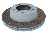 Brake disc rotor, Rear. Porsche 987 / 987C (98735240301) - 98735240301, 98635240301