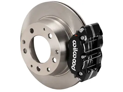 Rear brake Dynapro-P caliper and rotor kit with vented, plain discs. Porsche 911 1969-83 Wilwood - 90135204114, 91135290700, 91135290800 - 140-16680, 140-16680-R, 140-16680-Y