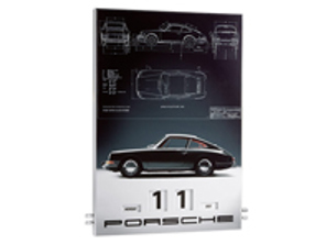 Porsche Enamel Calendar - WAP0920010D