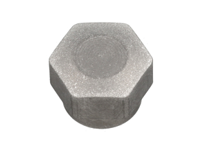 Wiper arm assembly cup nut, SILVER. Porsche 911 / 914 - 90162834100, 90162834111 - 901 628 341 00