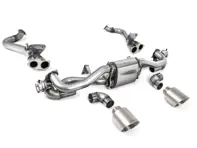 Échappement sport Milltek avec by-pass GPF et finitions en titane. Porsche 718 Cayman GT4 / Boxster GTS 4.0L - 982254351B, 982254351L, 982254351AA, 982254351P, 982254351R, 982254350B, 982254350L, 982254350AA, 982254350P, 982254350R, 982251053F, 982251053H, 982251053K, 982251053E - SSXPO152