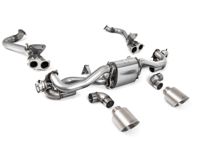 Milltek sportuitlaat met GPF-bypass en titanium afwerking. Porsche 718 Cayman GT4 / Boxster GTS 4.0L - 982254351B, 982254351L, 982254351AA, 982254351P, 982254351R, 982254350B, 982254350L, 982254350AA, 982254350P, 982254350R, 982251053F, 982251053H, 982251053K, 982251053E - SSXPO152