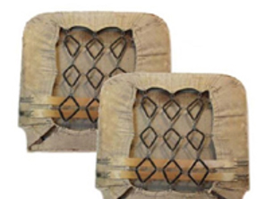 Kit de reconstrucción del marco del respaldo (2 asientos delanteros). Porsche 356 1959-65