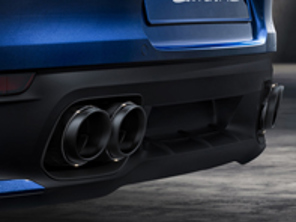 Exhaust Sports tail pipes, In Black. Porsche Carrera / Targa - 992044200