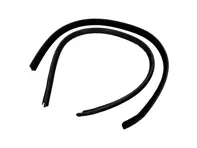 Deurruitenwisserafdichting BUITENSTE sleuf (PAAR). Porsche 928 1978-95 - 92853732104, 92853732204, 92853732103, 92853732203 - PTSDA