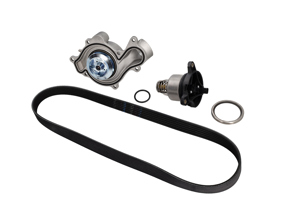 保时捷 9YA Cayenne / 971 Panamera V6 混合动力水泵、皮带和恒温器组件 - 9A712101304, 9A712168800, 9A110655900, 0PB121688, 9A790313710, 9A712101303