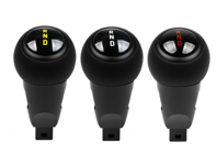 Sélecteur de vitesses PDK en cuir noir - Style GT3 / GT3 RS. Porsche 992 / 992 Turbo - 992798251