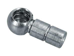 Ball socket linkage, SILVER. Porsche 356 - 90016900802 - JG.008.02