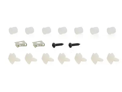 Clip di fissaggio paraurti anteriore. Porsche 911 - PCG50514703