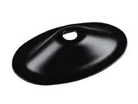 Schulterhalterung für Sicherheitsgurt (ohne Platte), hinten, schwarz lackiert. Porsche 911/912 65-67 - 90150101899 - 1684001100, 590971-99