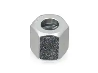 Écrou-raccord, zingué blanc. Porsche 356 / 912 - 9001040010C, 90010400102