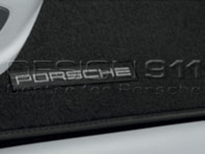 Floor mats with Nubuck edging. Porsche 95B.1 Macan >>2017 RHD - Right hand drive - 95B864436B, 95B864436BOS5, 95B864436BOQ3, 95B864436BOT7, 95B864436BOR4, 95B864436BOL7, 95B864436C, 95B864436COS5, 95B864436COQ3, 95B864436COT7, 95B864436COR4