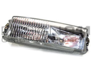 Lente de faro antiniebla, Delantero. Porsche 944 S2 / 944 Turbo (Ref. OE 95163122100 / 95163122200) - 95163122100, 95163122200