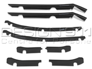 Rubber Seal Set. Porsche 911 1974-89 STD Body - PCG50339422, 90150339422, 91150318500, 91150318600, 91150332500, 91150332600