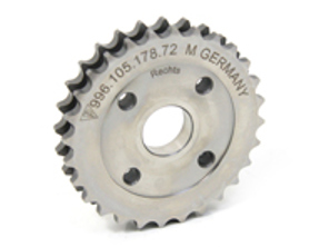 Camshaft sprocket, cyl. 4-6. Porsche 997 Turbo / 997 GT3 / 996 GT3 - 99610517872