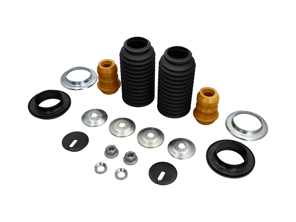 Kit di montaggio superiore e revisione ammortizzatore anteriore. Porsche 987.2 Boxster 2009-12 senza PASM - 99970345740, PAF103353, 99734310701, 99734301801, 99634351505, 99634351701, 99634351100, 99634351101, 99634351300, 99634330102, 99634350500