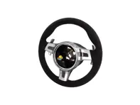 黑色 Alcantara SportDesign 方向盘。保时捷 991 (911) / 981 Boxster / 981 Cayman - 99104440009, 991044400011, 99104440010