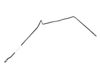 Línea de retorno de combustible. Porsche 944 1988-91 - 94435693711, 94435693710