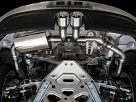 Ligne d'échappement AWE SwitchPath™ avec embouts Silver pour Porsche 718 Boxster / Cayman - 3025-32020, 3025