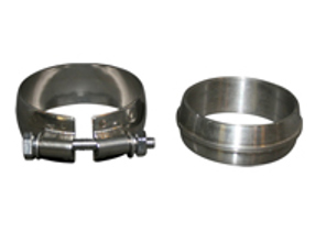 Exhaust O-Ring and clamp kit for Tail pipe. Porsche 964 - 96411124701, 96411124702, 1621400710, 92247SCLAMP, 96411124703 - 1621400710