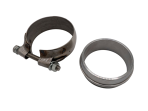 Joint torique d'échappement et kit de serrage pour tuyau d'échappement. Porsche 964 - 96411124701, 96411124702, 96411124703, 96411133600, PCG11133600